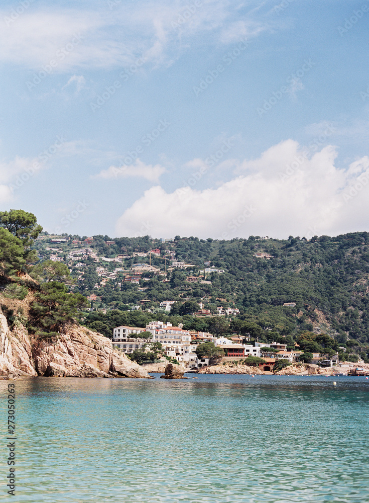 Coastal views in the Mediterranean