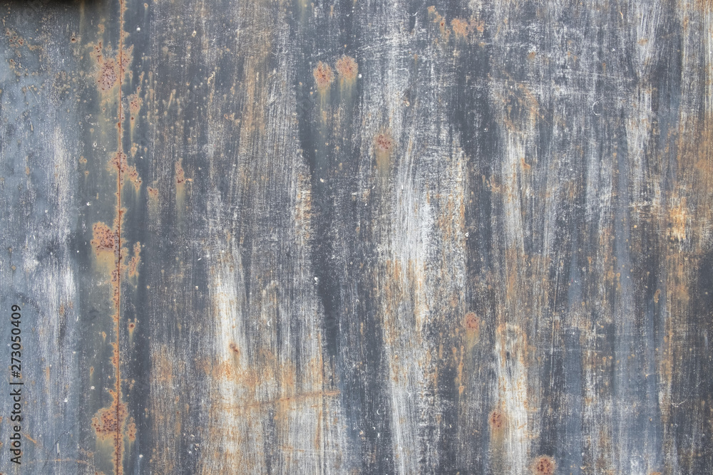 Obraz premium Texture of rusty metal. Background rusty old metal. A wall of metal.