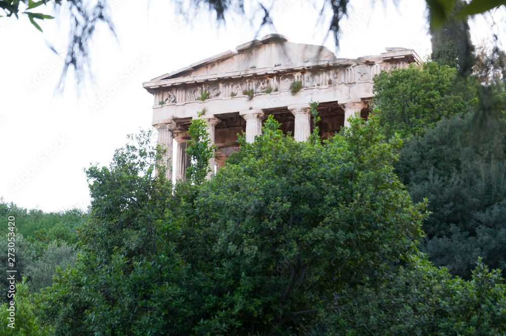 Temple of Herphaesus in the Ancient Agora - Athens, Greece Temple of Herphaesus in the Ancient Agora - Athens, Greece