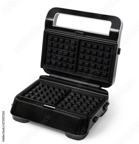 Waffle maker machine photo