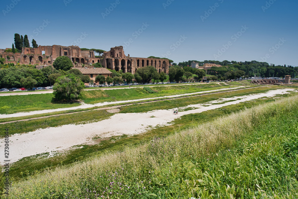 Racing field of Ben Hur in Rome, Italy