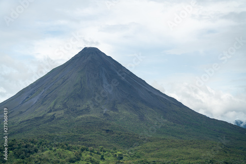 A clear view of Arenal Volcano