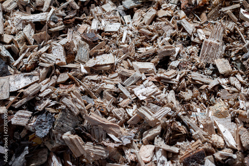 wooden sawdust background, recycle trees