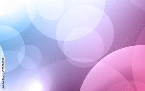 Abstract Bokeh white circle background