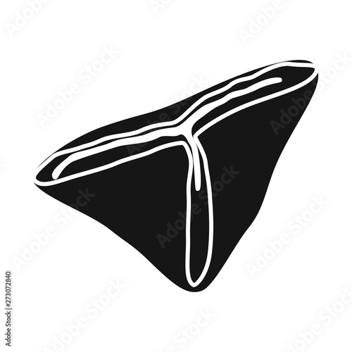 Vector design of ravioli  and pierogi logo. Set of ravioli  and pelmeni stock symbol for web.