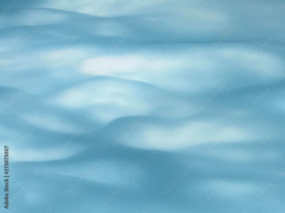 Obraz premium Blue wavy structure. Blue cloud texture.