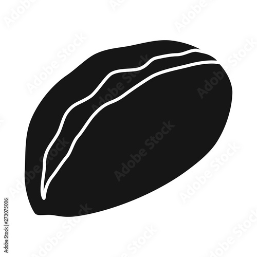 Vector illustration of gedza and khinkali sign. Set of gedza and asian vector icon for stock.