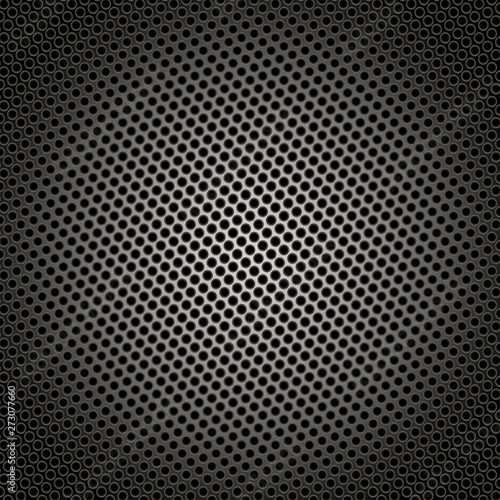 Cell metal background. Abstract vector illustration.