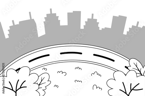 Isolated city and street design