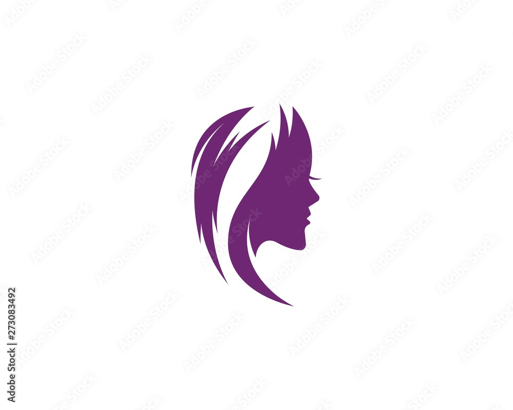 Beauty Women face silhouette