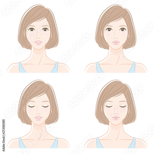 女性の表情