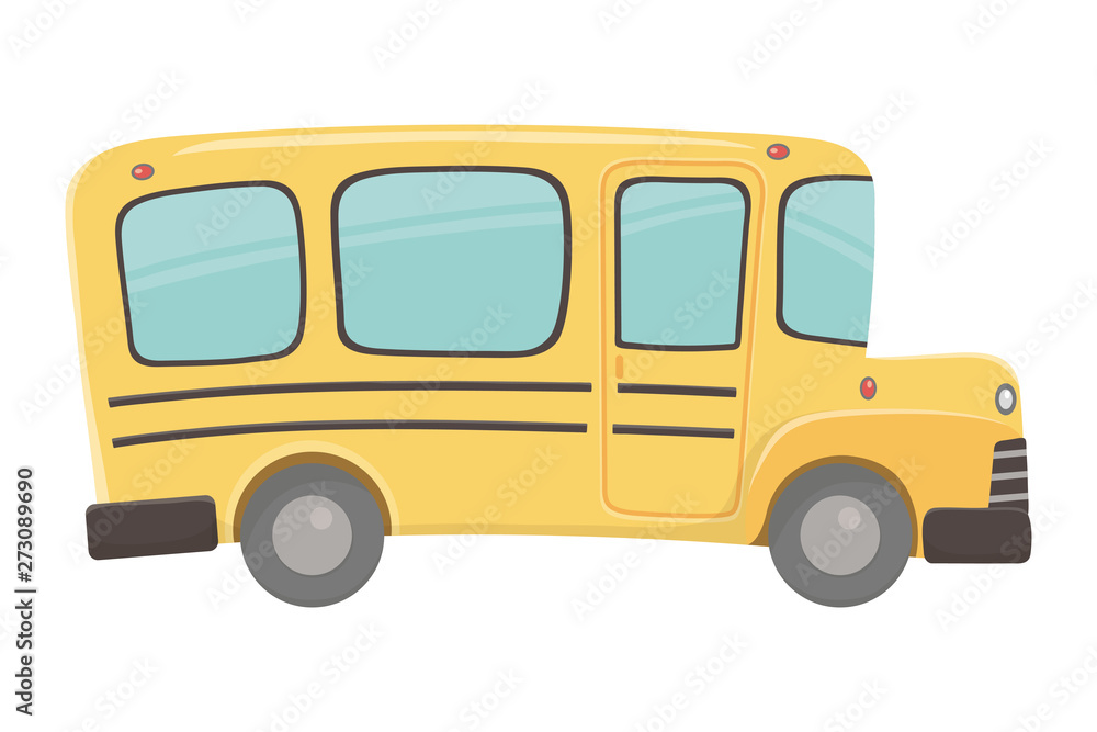 School bus design vector illustrator