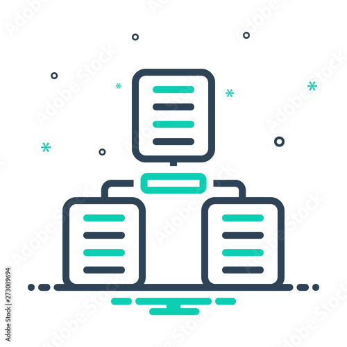 mix icon for  sharing archives
