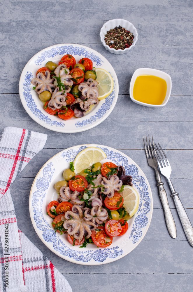 Salad with octopus Salad with octopus
