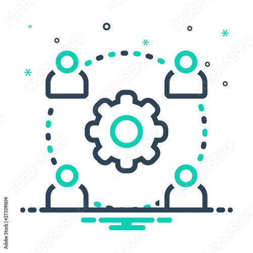  mix icon for outsource management