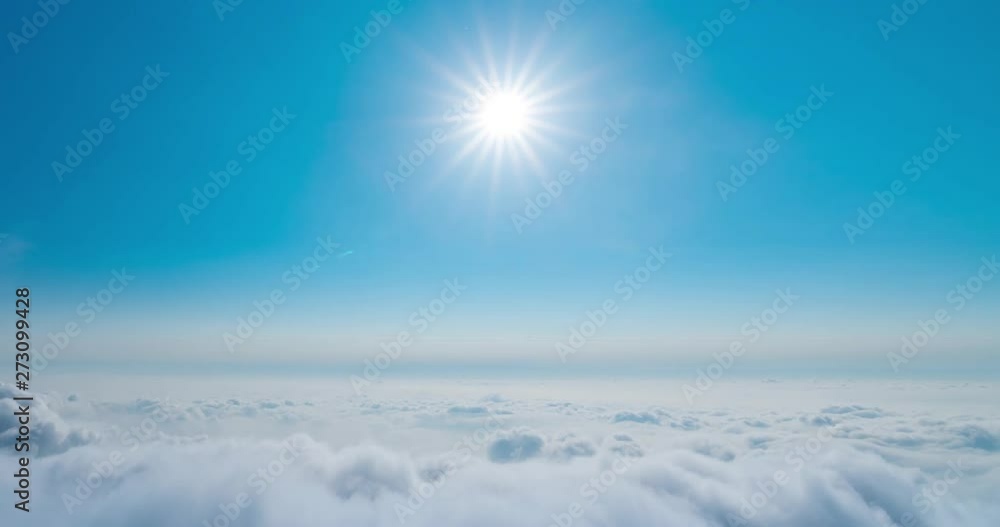 The sun shines on the rolling sea of clouds - Mount Emei in Sichuan Province, China The sun shines on the rolling sea of clouds - Mount Emei in Sichuan Province, China