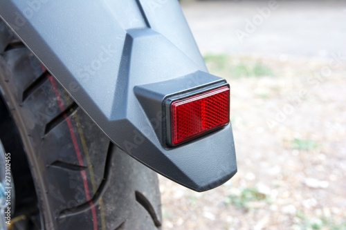 Εκτύπωση καμβά Motorcycle reflector background