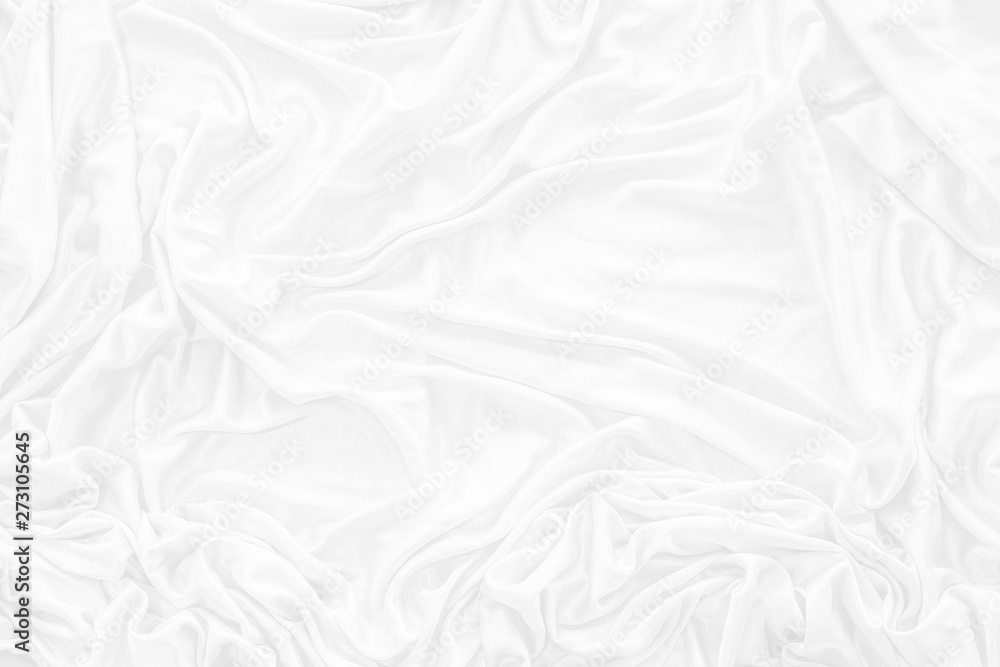 Abstract background white satin fabric is waves glamour texture background, elegant wallpaper design. Abstract background white satin fabric is waves glamour texture background, elegant wallpaper design.