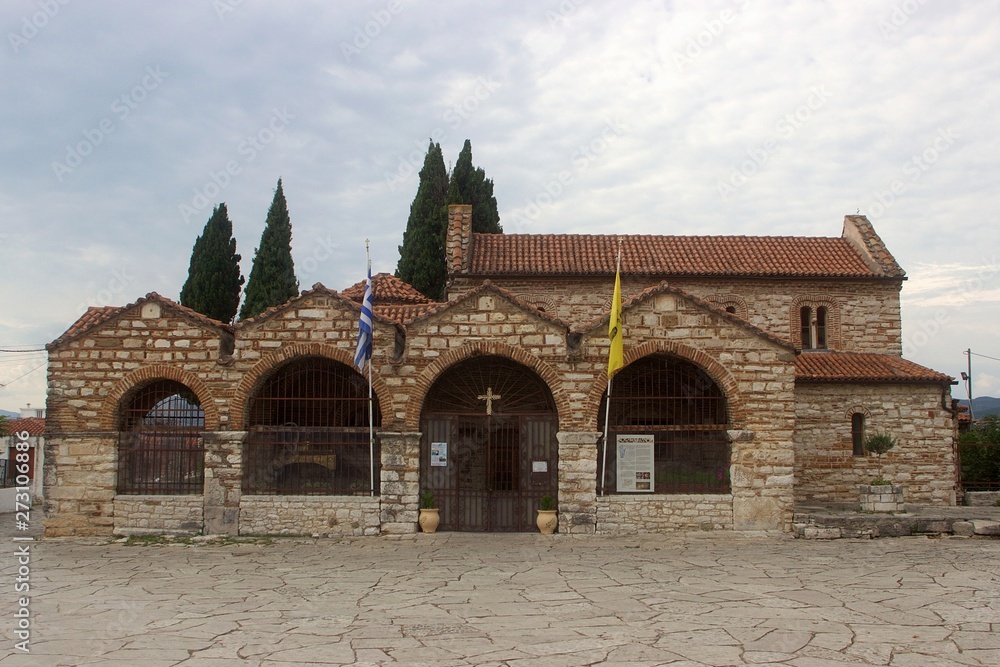 Obraz premium The Byzantine Greek orthodox christian church of 