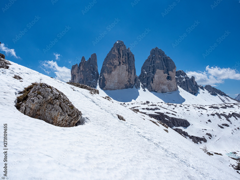 Tre cime di Lavaredo mountain