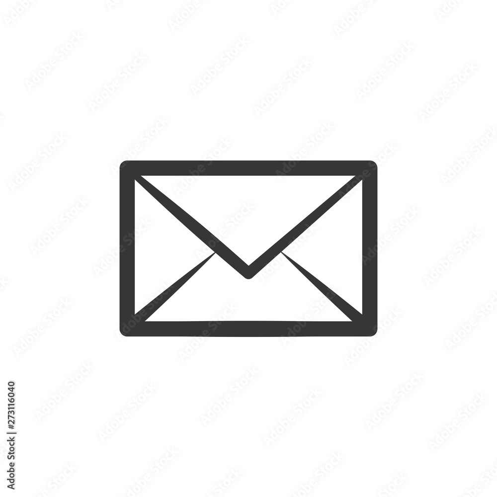 Email icon. message icon. New trendy style message vector illustration Email icon. message icon. New trendy style message vector illustration