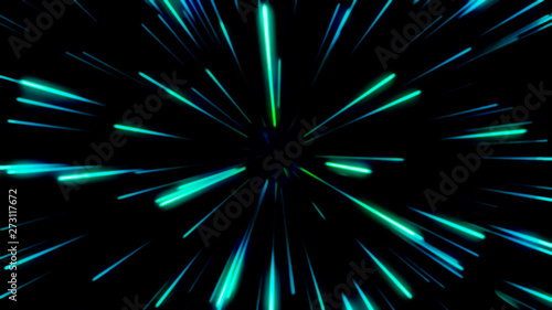 Particle or space traveling. Particle zoom background