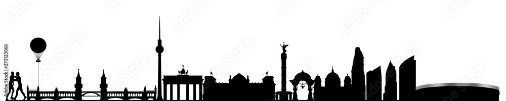 Obraz premium Berlin Skyline