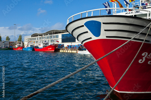 Puerto pesquero de Santoña, Cantabria, Mar Cantábrico, España foto de Stock  | Adobe Stock