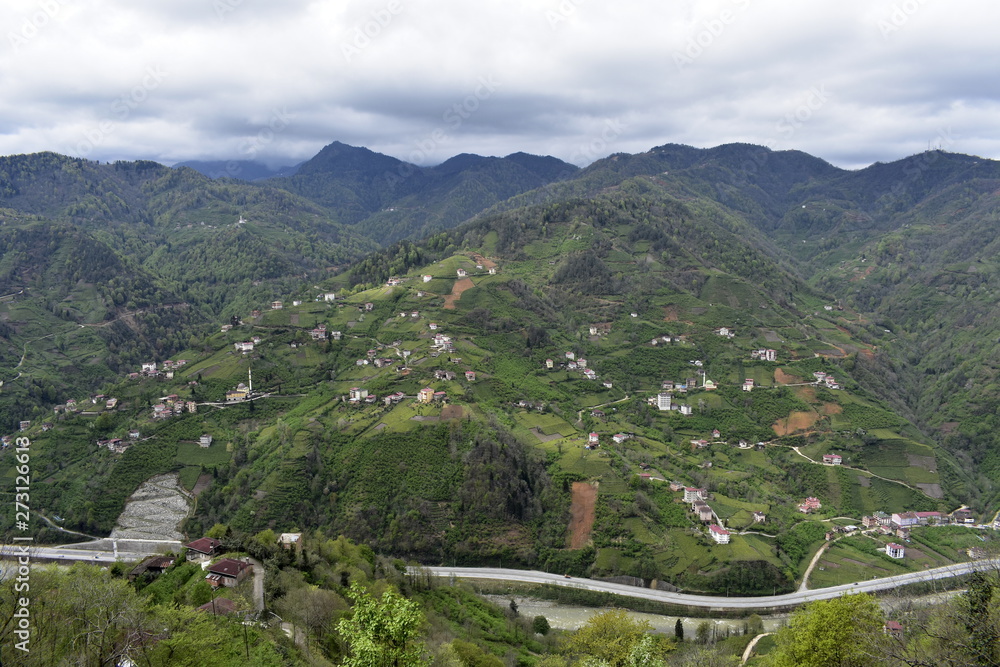 village in the mountains village in the mountains