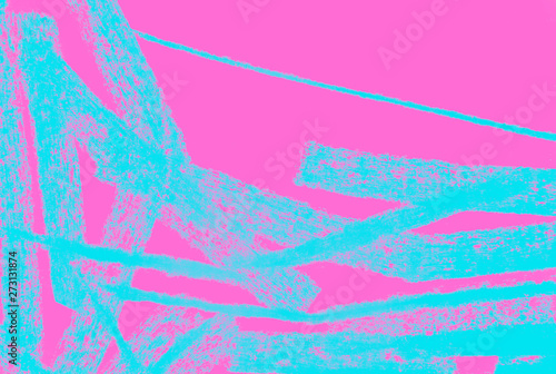 blue pink summer paint background texture with grunge brush strokes