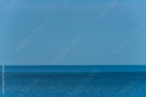 Panorama of the Baltic Sea on the Coast of Latvia