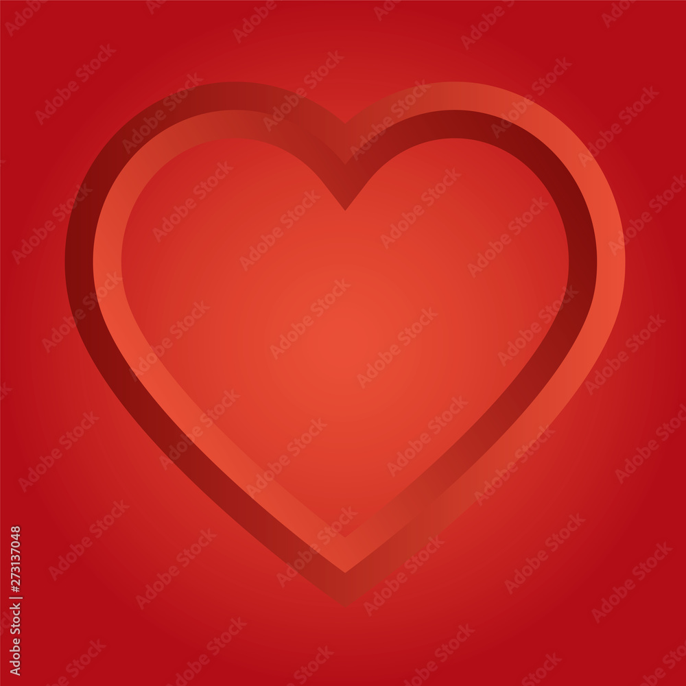 Heart icon. Vector illustration for Valentines day, wedding, celebration.. Heart icon. Vector illustration for Valentines day, wedding, celebration..