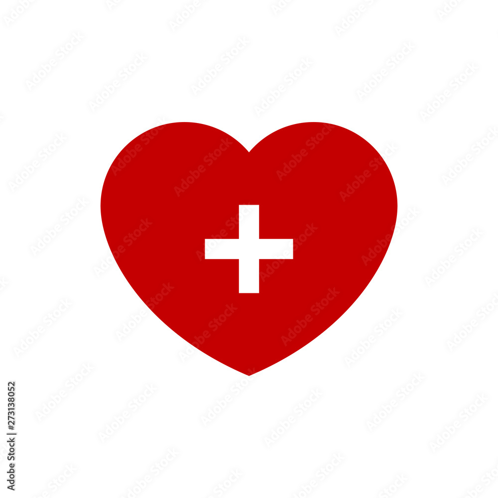 heart with cross heart with cross