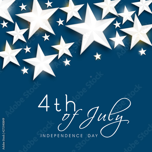 4th of July  American Independence Day Background. 