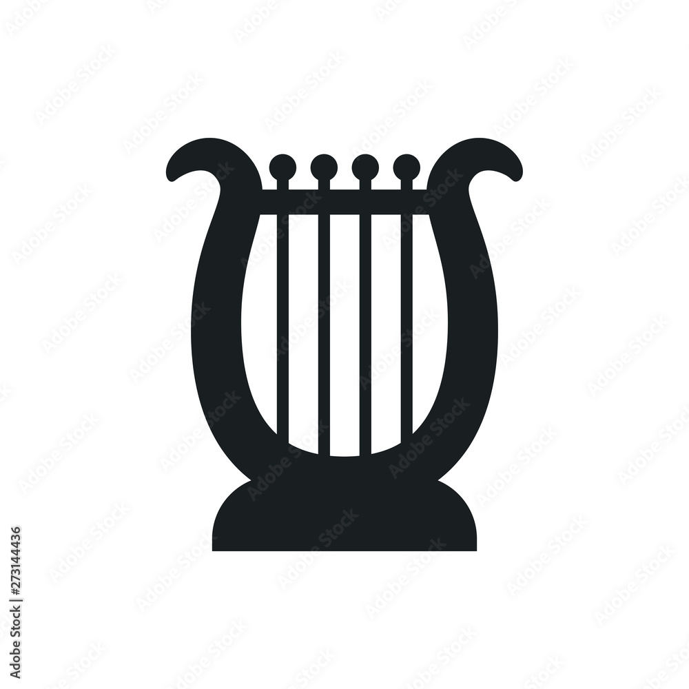 harp vector icon harp vector icon