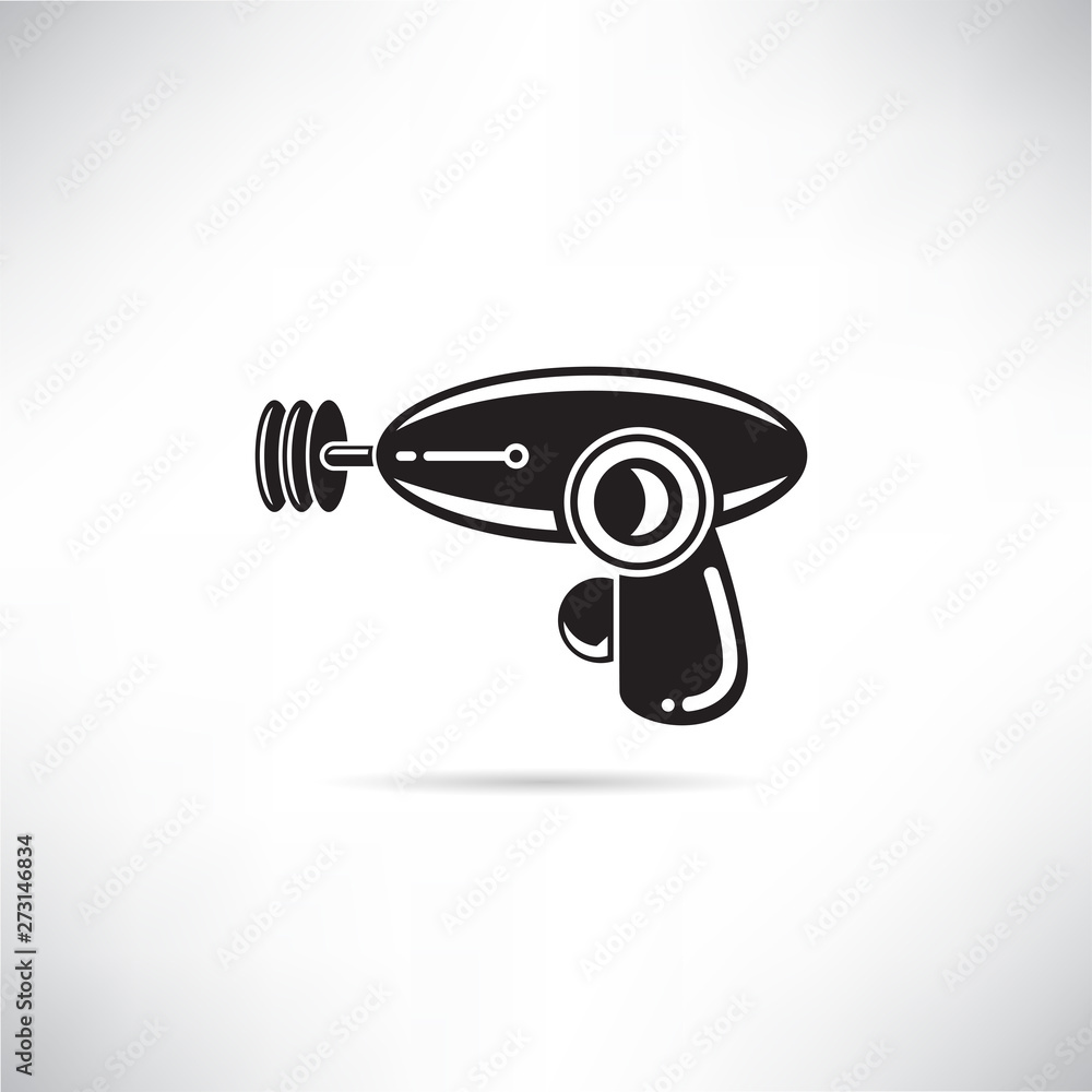 Fototapeta premium futuristic gun icon
