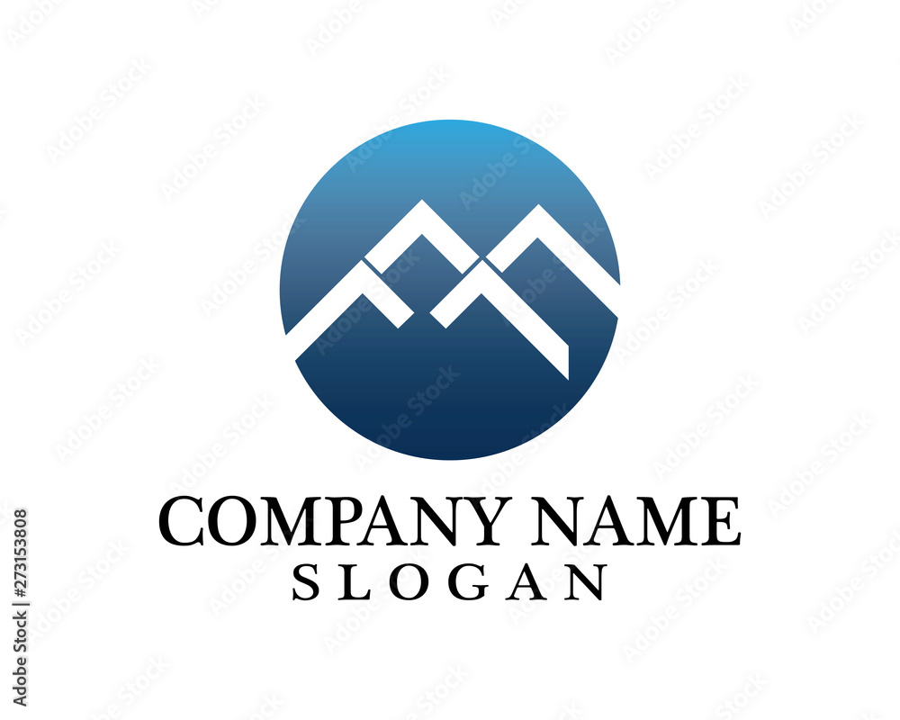 Mountain Logo Business Template Vector Mountain Logo Business Template Vector