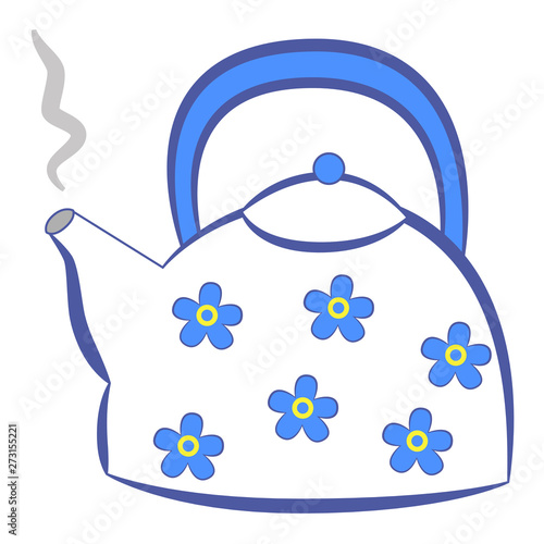 Kettle for boiling water.