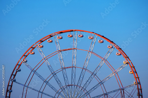 Red ferris wheel