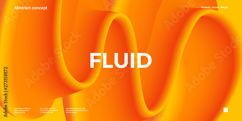 Trendy design template with fluid and liquid shapes. Abstract gradient backgrounds. Applicable for covers, websites, flyers, presentations, banners. photo