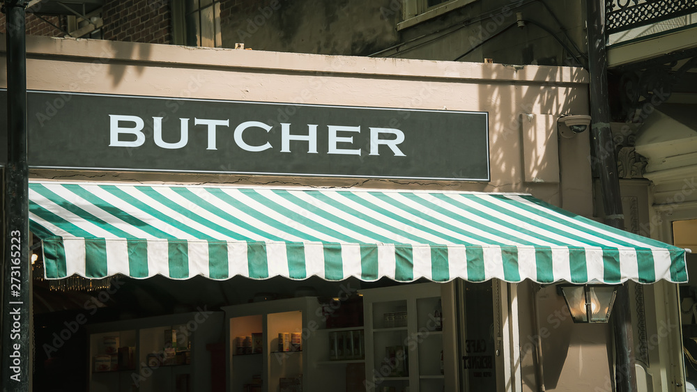 © Thomas Reimer - Street Sign to Butcher