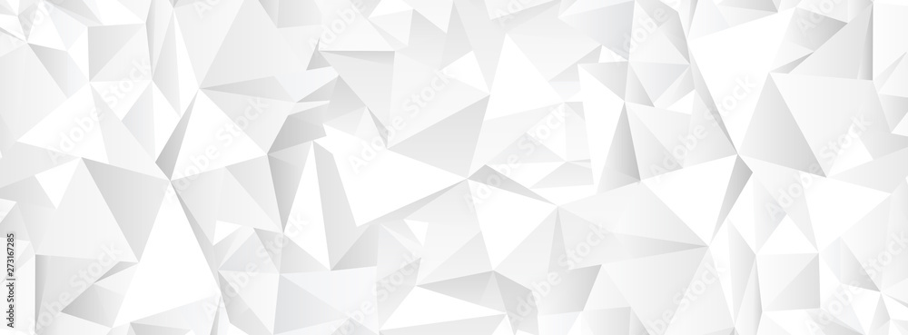 White polygonal abstract mosaic background White polygonal abstract mosaic background