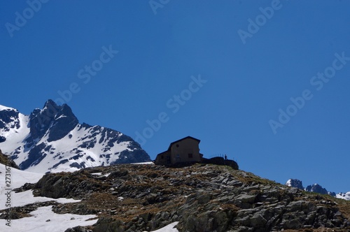 Panorama in val seriana rifugio Brunone Alpi bergamasche