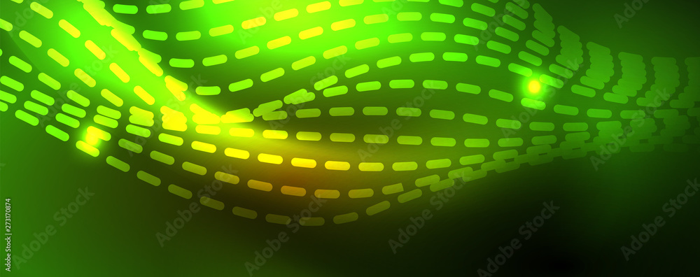 Shiny neon lines techno magic futuristic background, magic energy space light concept, abstract background wallpaper design Shiny neon lines techno magic futuristic background, magic energy space light concept, abstract background wallpaper design