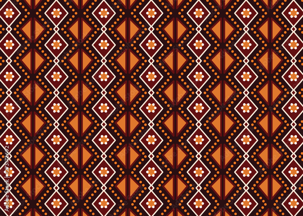 Illustration based on aboriginal style of seamless pattern background. Illustration based on aboriginal style of seamless pattern background.
