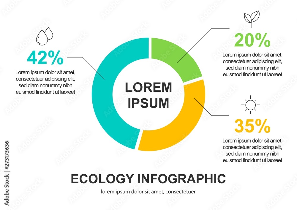 Abstract ecology concept background .Vector infographic illustration Abstract ecology concept background .Vector infographic illustration