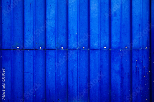 texture background metal blue old wall with rust