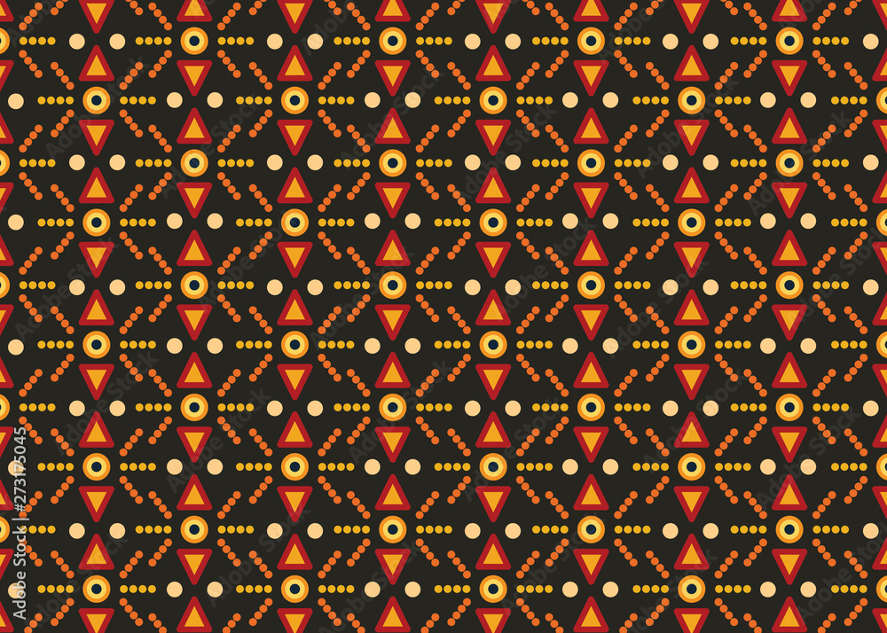 Illustration based on aboriginal style of seamless pattern background. Illustration based on aboriginal style of seamless pattern background.