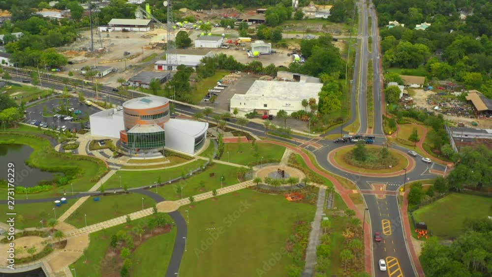 Cade Museum Gainesville FL 4k aerials Cade Museum Gainesville FL 4k aerials