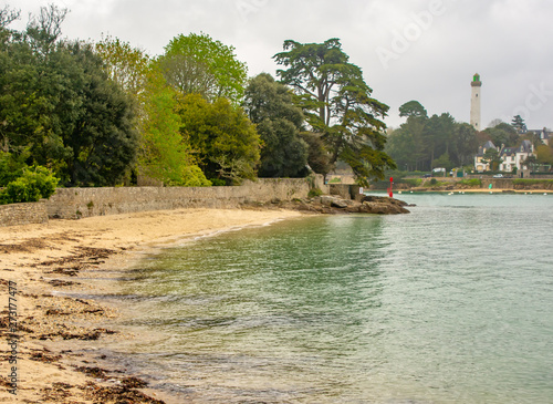 Pretty Seaside French Town photo